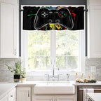 Gamepad Valances Kitchen Window Curtains, Colorful Game Controller Graffiti - Image 6