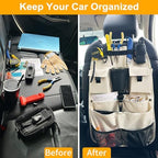 Car Seat Back Organizer with Multiple Storage Pockets, Universal Fit - Image 4