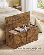VASAGLE Storage Chest with 2 Safety Hinges, 15.7 x 39.4 x 18.1 Inches - Image 7