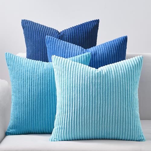 Topfinel Euro Shams Decorative Throw Pillow Covers 26x26 Inch Set of 4 by Topfinel