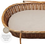 Muslin Bassinet Sheets for Baby Delight Beside Me, Chicco LullaGo, Delta - Image 5