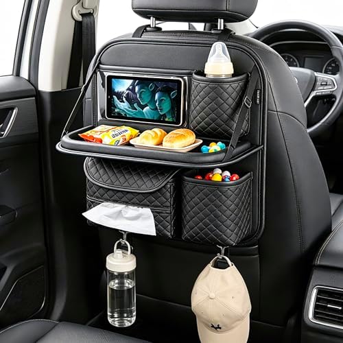 PU Leather Backseat Car Organizer by Unknown