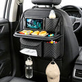 PU Leather Backseat Car Organizer by Unknown