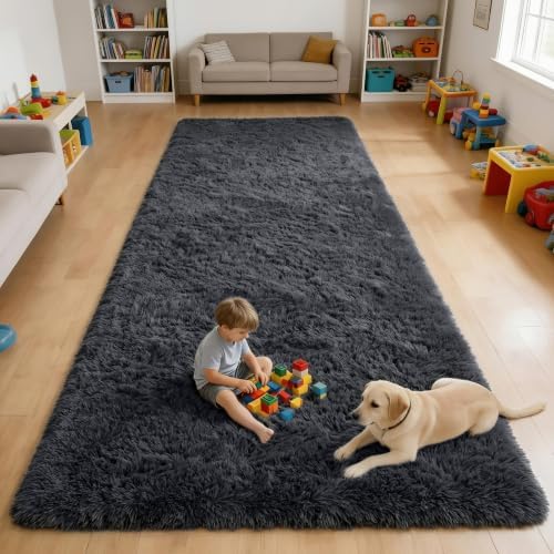 OLANLY 6x12 Machine Washable Large Area Rugs by OLANLY