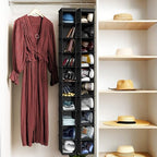 Simple Houseware 2 Pack 10 Shelves Hanging Shoe Organizer - Image 7