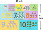 Youngever 80 Disposable Placemats Table Topper, Extra Sticky Adhesive Peel and - Image 2