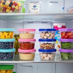 DecorRack 8 Pack - 7 oz Plastic Food Storage Containers - Image 3