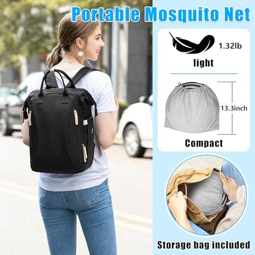 78*41*31 Inch Extra Large Pop Up Mosquito Net, Portable Foldable Mesh Tent - Image 4