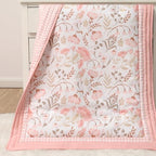 The Peanutshell Whimsical Floral 3 Piece Baby Crib Bedding Set - Image 5