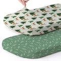 Stretch Fitted Bassinet Sheet Set BROLEX 2 Pack Cradle Sheets by BROLEX
