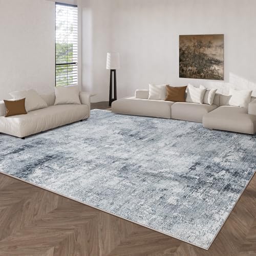 9x12 Area Rugs for Living Room: Washable Bedroom Rug Non Slip Soft Carpet - Image 4