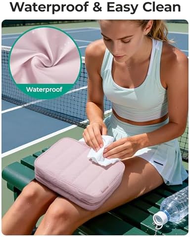 BAGSMART Travel Toiletry Bag for women, Portable Hanging Hook Makeup Bag - Image 4