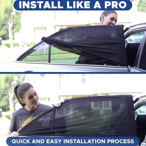 EcoNour Car Window Screen for Kia Telluride 2 Pack - Image 5