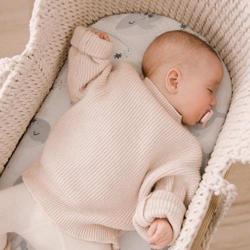 Yoofoss 3-Pack Bassinet Sheets for Boys Girls Universal Fit - Image 4