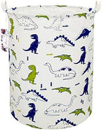 Dinosaur Laundry Basket Baby Laundry Hamper Cute Kids Hamper Toy Storage Bin by TIBAOLOVER