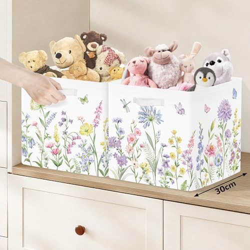 Clastyle 11.8" Flower Storage Basket Set of 3 - Image 5