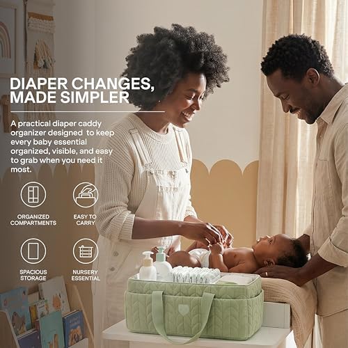 Koala Babycare Baby Diaper Caddy Organizer - Image 2