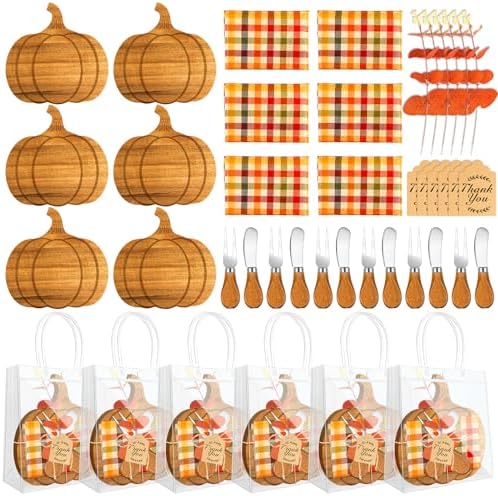 6 Sets Fall Baby Shower Favors by Denylopro