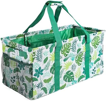Joyfol Day Extra Large Utility Tote Bag, Reusable Grocery Bags Foldable by JoyfolDay