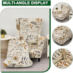 CRFATOP Wingback Chair Covers Wing Armchair Slipcovers - Image 3