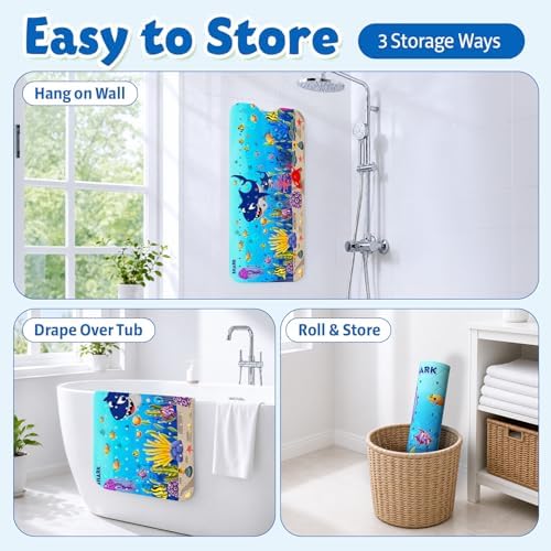 XIYUNTE Bath Mat for Tub Non Slip Bathtub Mat Non Slip 40x16 Baby Bath Mat - Image 6