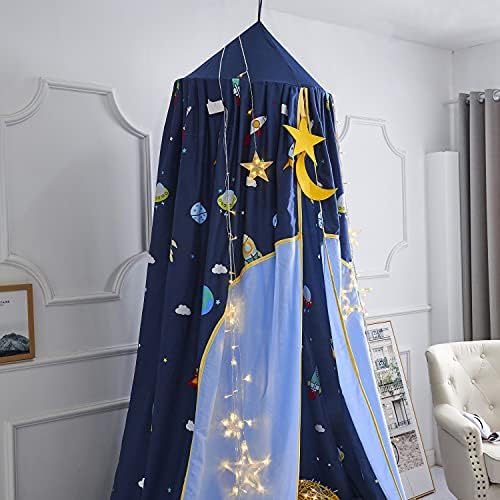 Mengersi Galaxy Bed Canopy Play Tent Mosquito Net, Lovely Castle Hanging House - Image 7