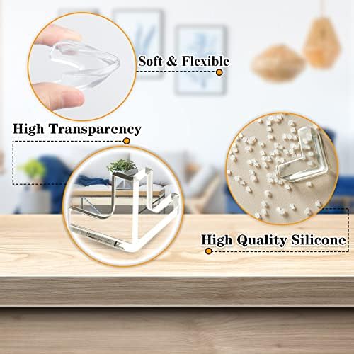 32 Pack Corner Protectors for Baby, Corner Bumpers Covers, Furniture & Sharp - Image 4