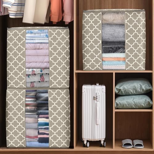 Storage Bags 6 Pack 100L Clothes Organization and Storage Containers - Image 6