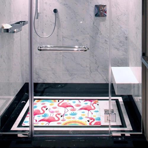 Shower Mat Bathtub Mat, 26.8x15.1 inch, Non-Slip Bath Mat - Image 6
