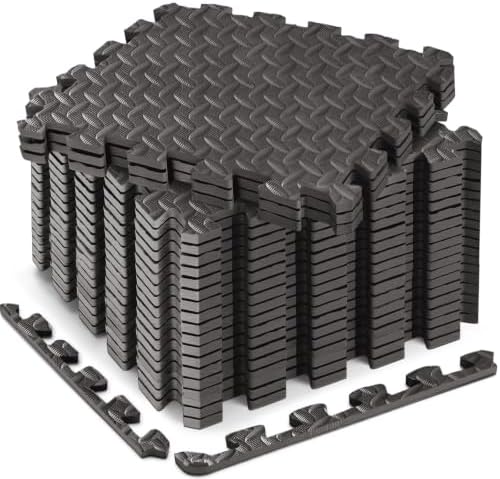 18 Pcs EVA Foam Floor Tiles, Puzzle Exercise Mat Set by Unknown