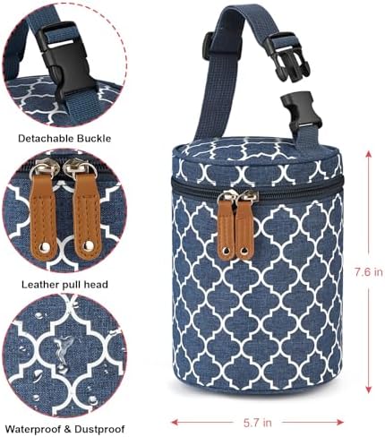 Accmor Breastmilk Cooler Bag, Insulated Baby Bottle Cooler Tote Bags - Image 3