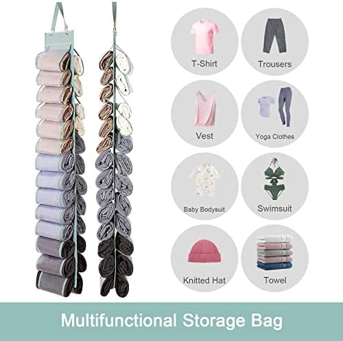 DHSFKBE Legging Organizer Storage, T-Shirt Hanging Closet Hanging Clothes - Image 4