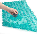WELTRXE Non Slip Bath Mat Pebbles Bathtub Mat by WELTRXE