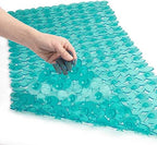 WELTRXE Non Slip Bath Mat Pebbles Bathtub Mat by WELTRXE