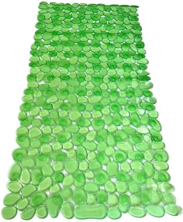 “Pebbles” Non-Slip Bathtub/Shower Mat 27.5”x14” Rectangular, Machine-Washable - Image 2