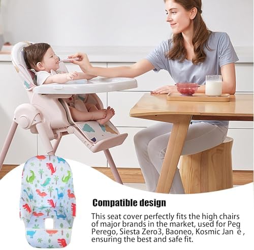 High Chair Cushion, High Chair Cover - Image 3