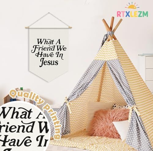 Kids Room Decor, What a Friend We Have in Jesus Decor - Image 6