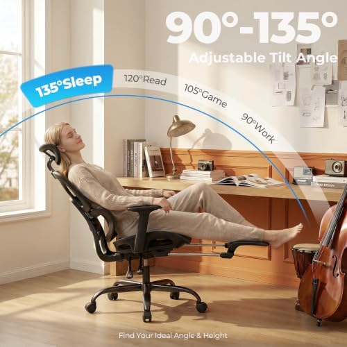 HLDIRECT Ergonomic Mesh Office Chair - Image 5