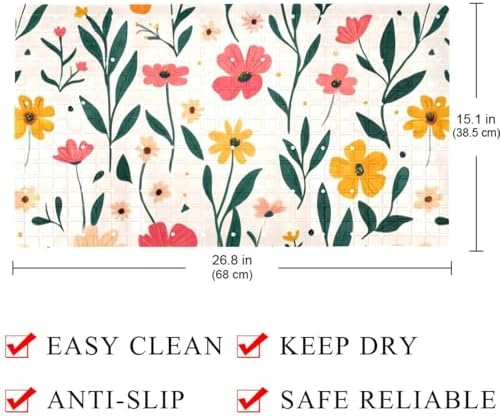 Baby Bath Mat Non Slip 26.8"x15.1" Bathtub Mat - Image 4