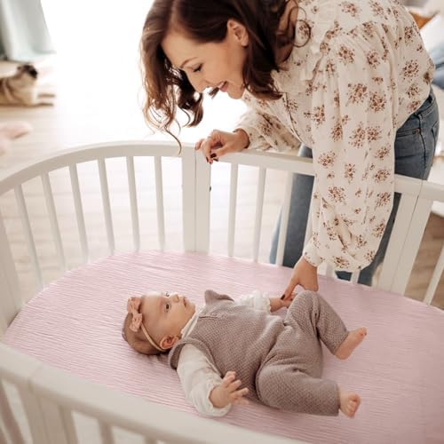 lulumoon Muslin Bassinet Sheets - Image 3