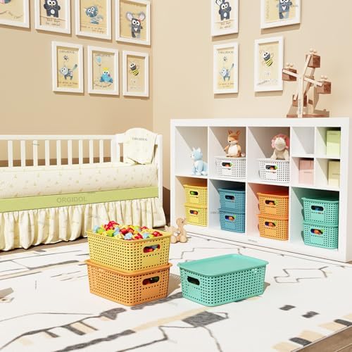 ORGIDOL Plastic Storage Basket - Image 2