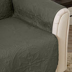 Great Bay Home Reversible Recliner Chair Cover - Image 4