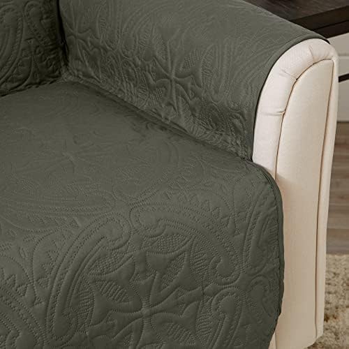 Great Bay Home Reversible Loveseat Cover - Image 4