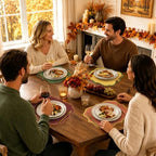 Stuffygreen 100 Pcs Christmas Paper Placemats 13.4 x 12 Inch Scalloped Xmas - Image 5