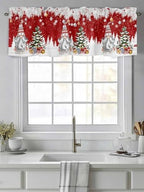 Vandarllin Christmas Gnome Valance Curtains - Image 2