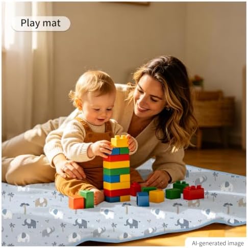 Baby Splat Mat for Under High Chair - Image 6