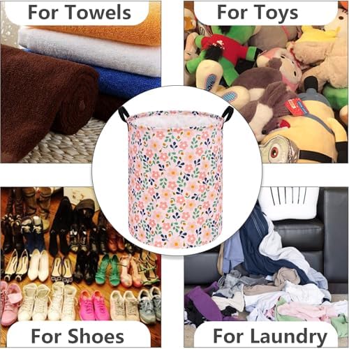 MAIZMZ Girls Storage Basket, Room Decor Laundry Hamper, Waterproof Clothes - Image 5