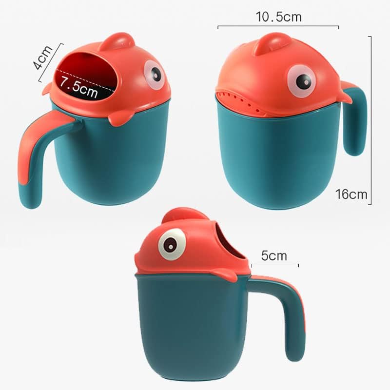 Surakey Baby Shampoo Spoon Tub Rinse Cup Waterfall Rinser Bath Shower Cup - Image 2
