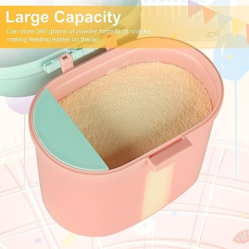 Accmor Baby Formula Dispenser On The Go, Portable Milk Powder Formula Dispenser - Image 3