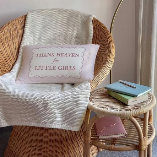 Vintage Pink Baby Girl Nursery Decor 12x20 Pillow Cover - Image 4
